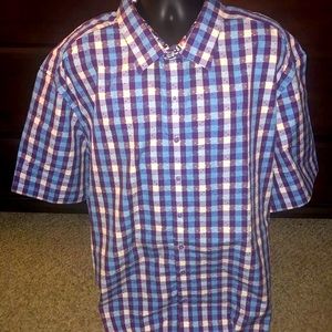 Robert Graham short sleeve men's shirt 4xl